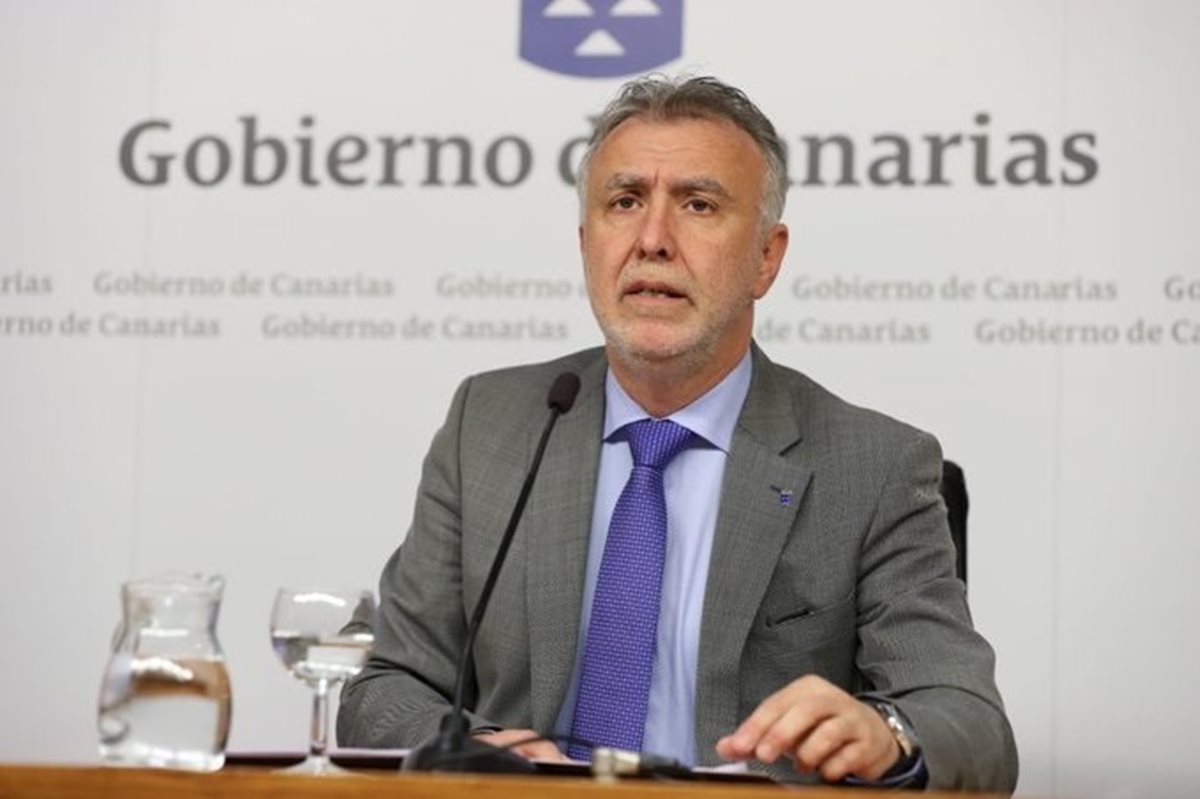 El presidente del Gobierno de Canarias, Ángel Víctor Torres. DA