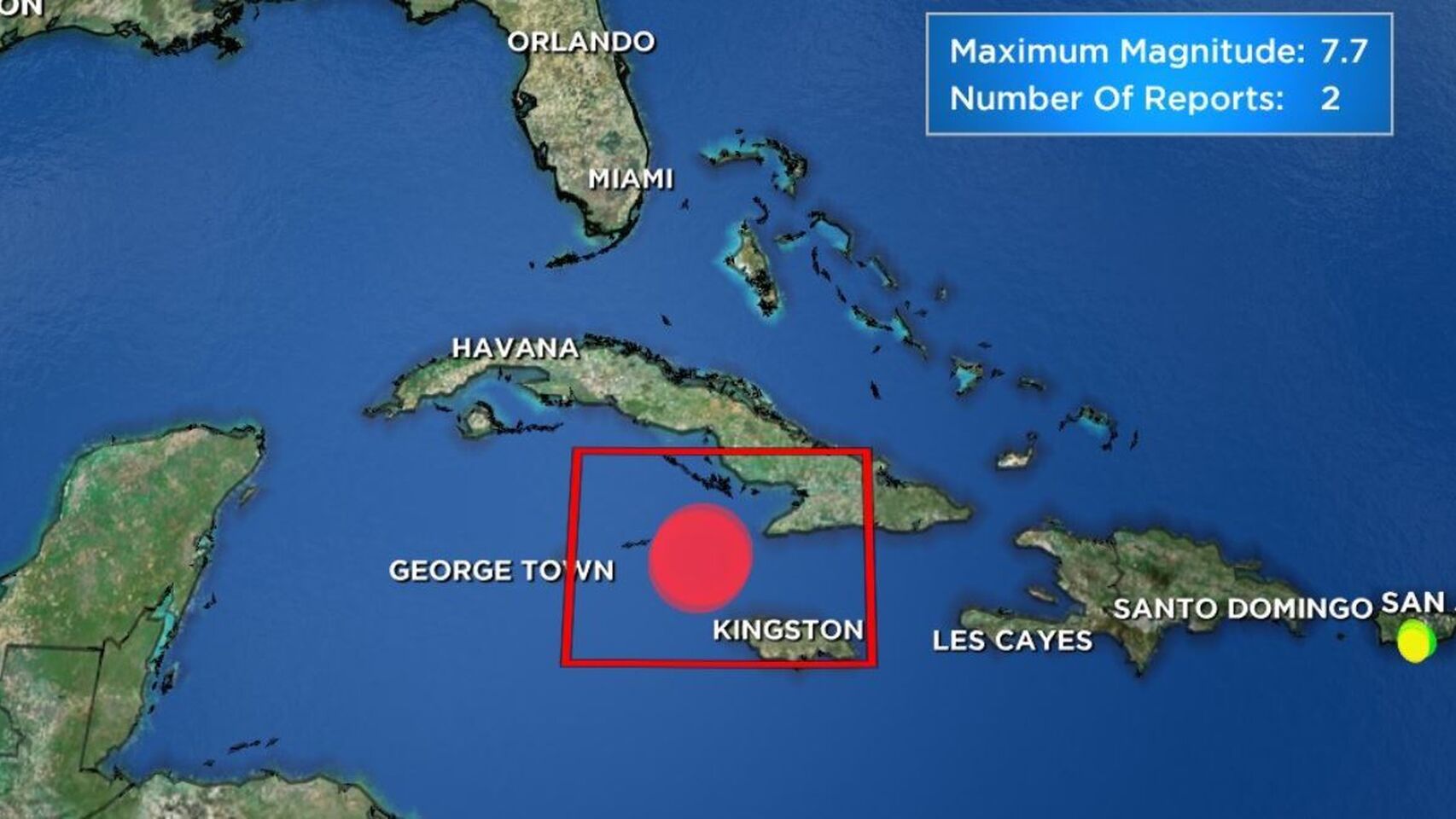 Alerta de tsunami en Cuba, Jamaica e Islas Caimán tras un terremoto de magnitud 7,7 en el Caribe