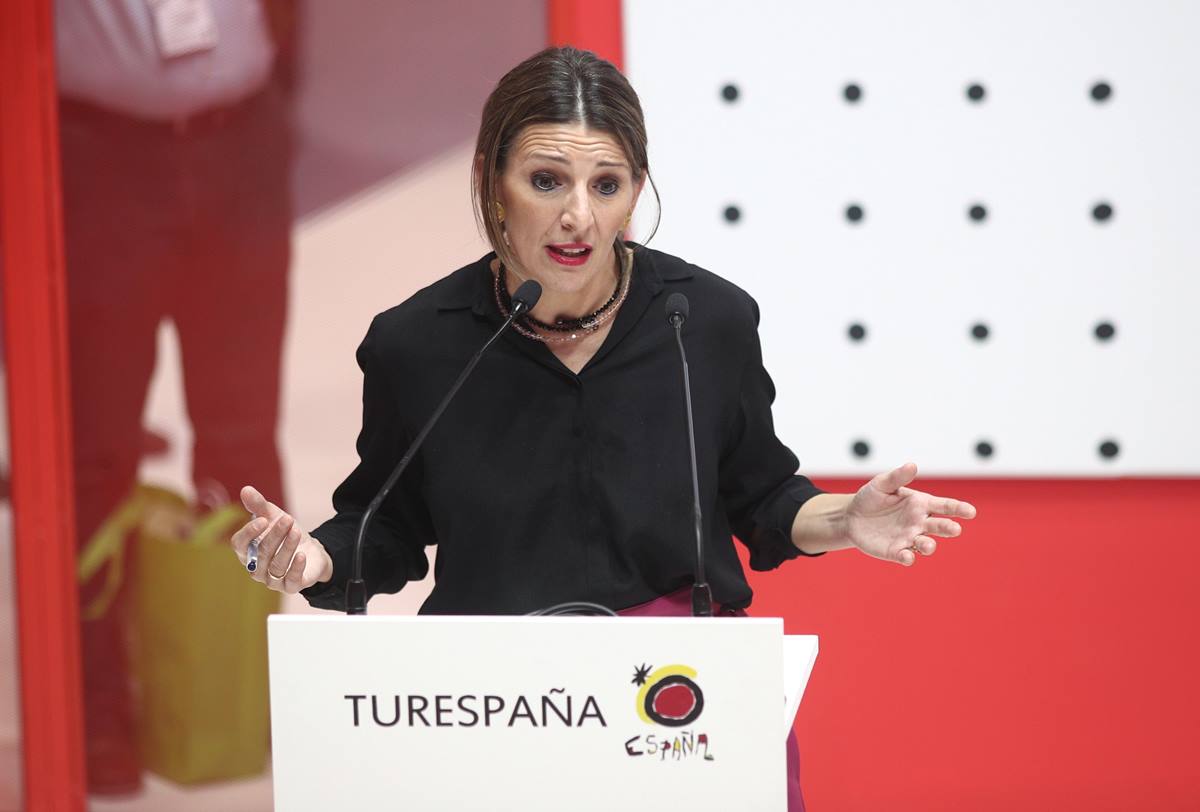 La ministra de Trabajo y Economía Social, Yolanda Díaz. EP