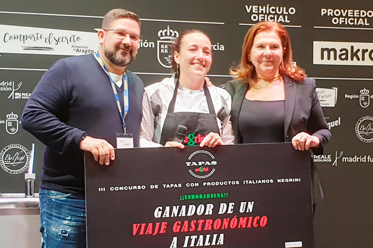 Cristina Torrens gana el III Concurso de Tapas con ingredientes italianos
