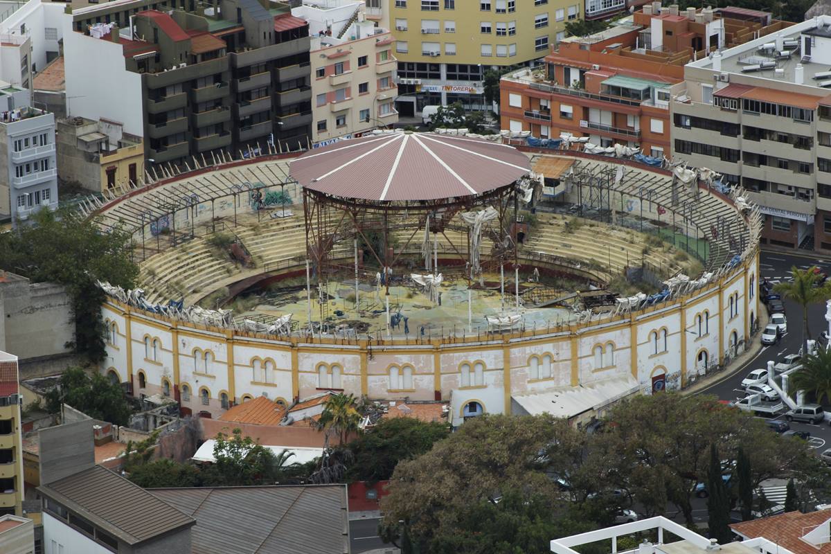 La Plaza de Toros es uno de los inmuebles que se vio afectado por la ampliación del BIC Los Hoteles. DA