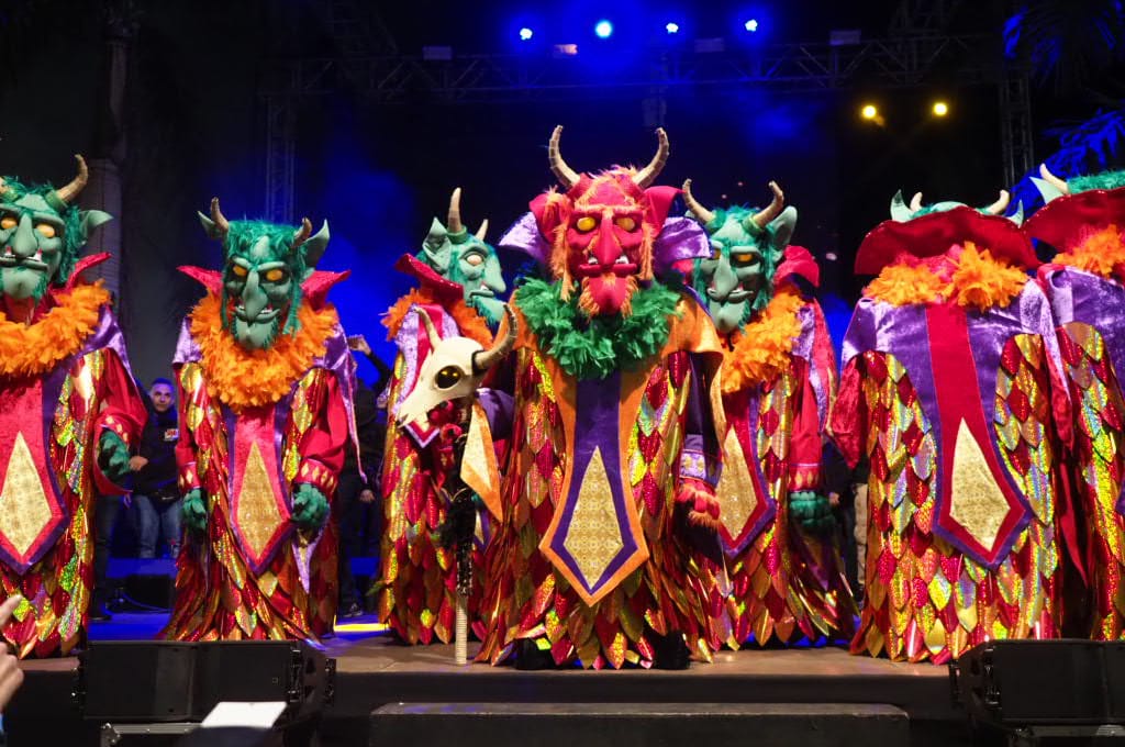 Fantasía de los Diablos Locos para este Carnaval 2020. Sergio Méndez