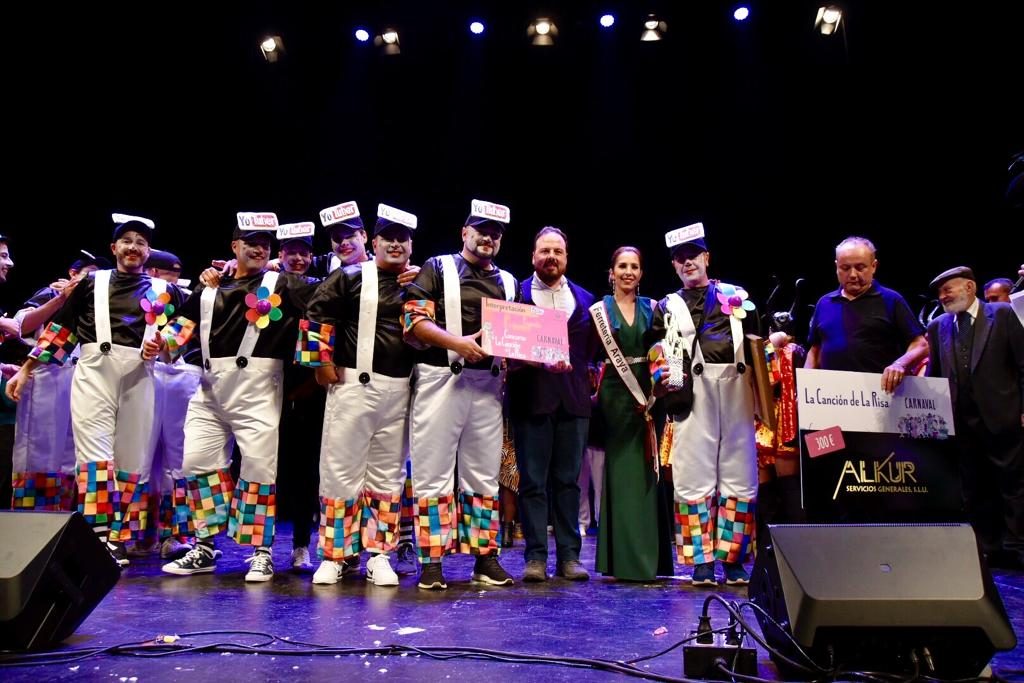 Los Cornucas Atómicos se hacen con el primer puesto de La Canción de la Risa' del Carnaval de Santa Cruz de Tenerife