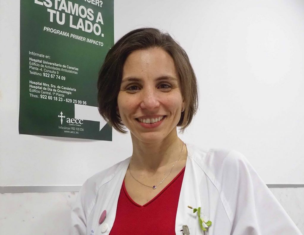 Laura Otón trabaja en el Hospital de la Candelaria. Sergio Méndez