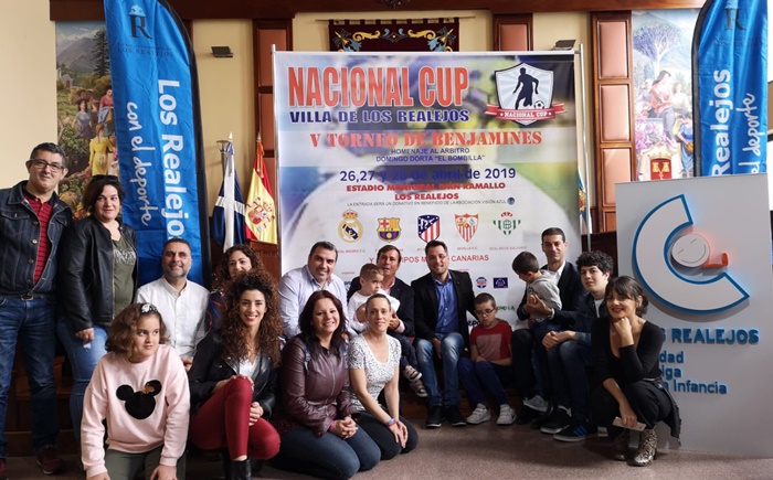 Presentación de la V Nacional Cup 2019 con Gerard López