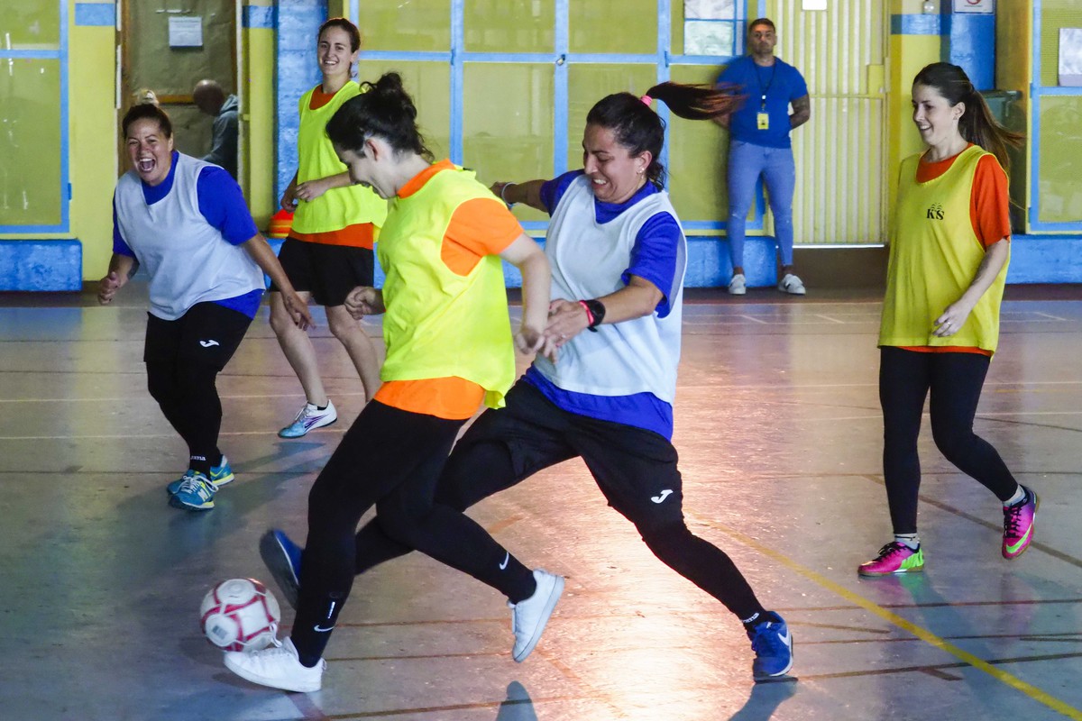 En el deporte se fomenta el trabajo en equipo, un valor que ellas esperan trasladar al módulo de mujeres. FOTO: Sergio Méndez