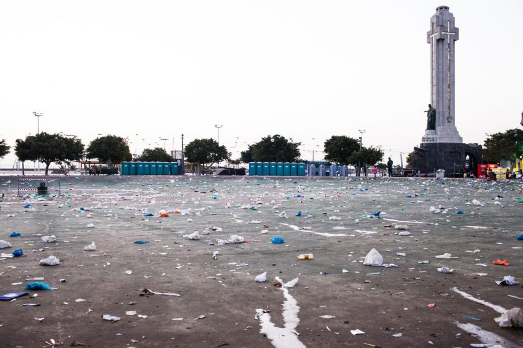Recogen 192.000 kilos de basura en el Carnaval de Santa Cruz de Tenerife