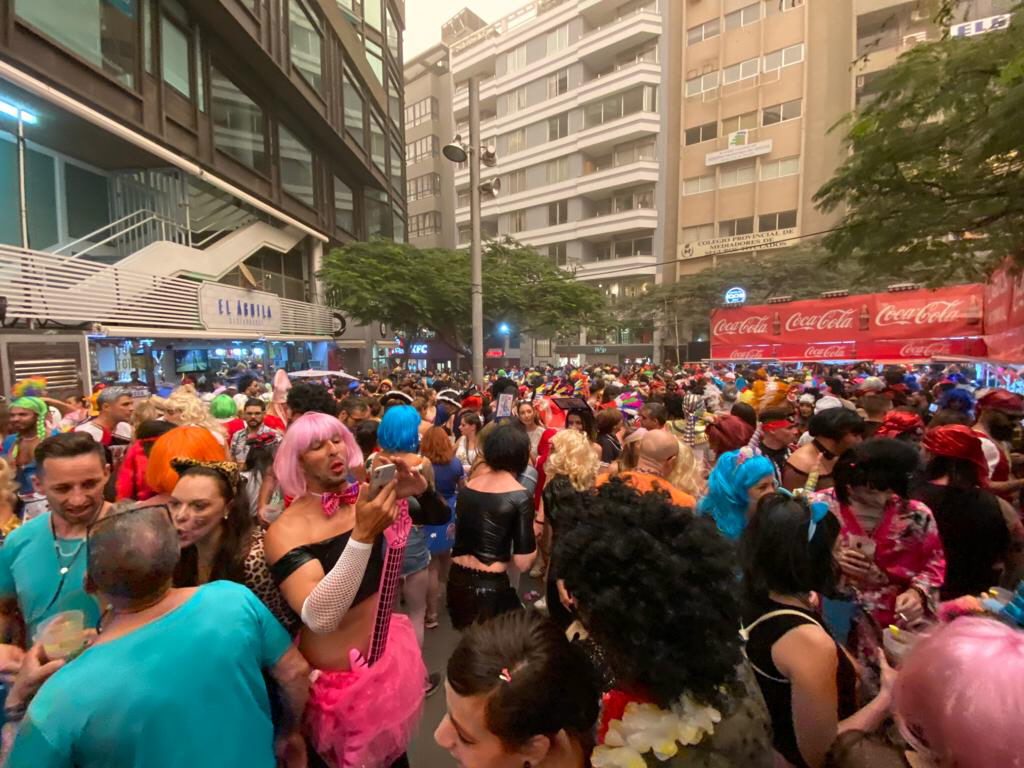 El primer Carnaval de Día se celebró el 23 de febrero con fuerte calima. DA