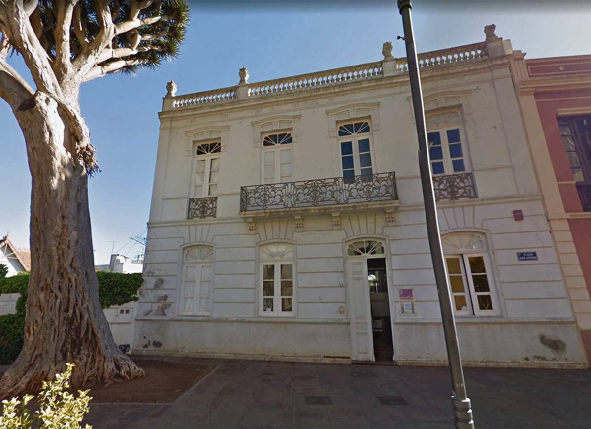 Fachada de la sede de Muvisa, en el centro de La Laguna. Google Maps
