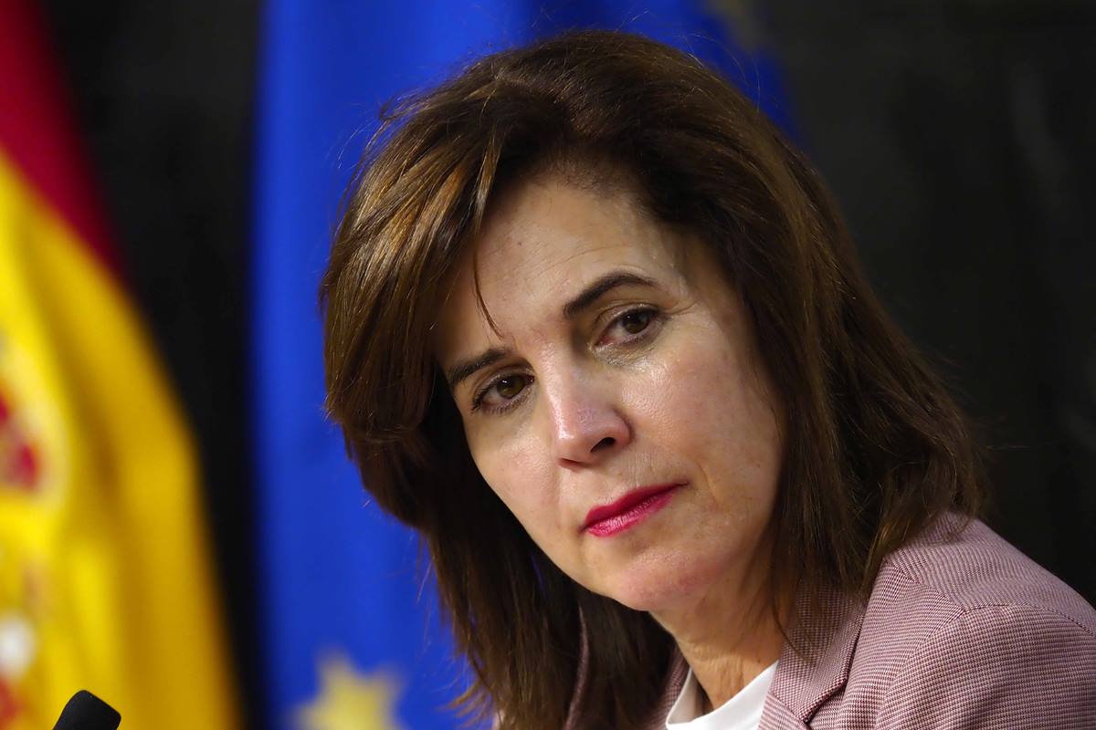 La consejera de Sanidad del Gobierno de Canarias, Teresa Cruz Oval. DA