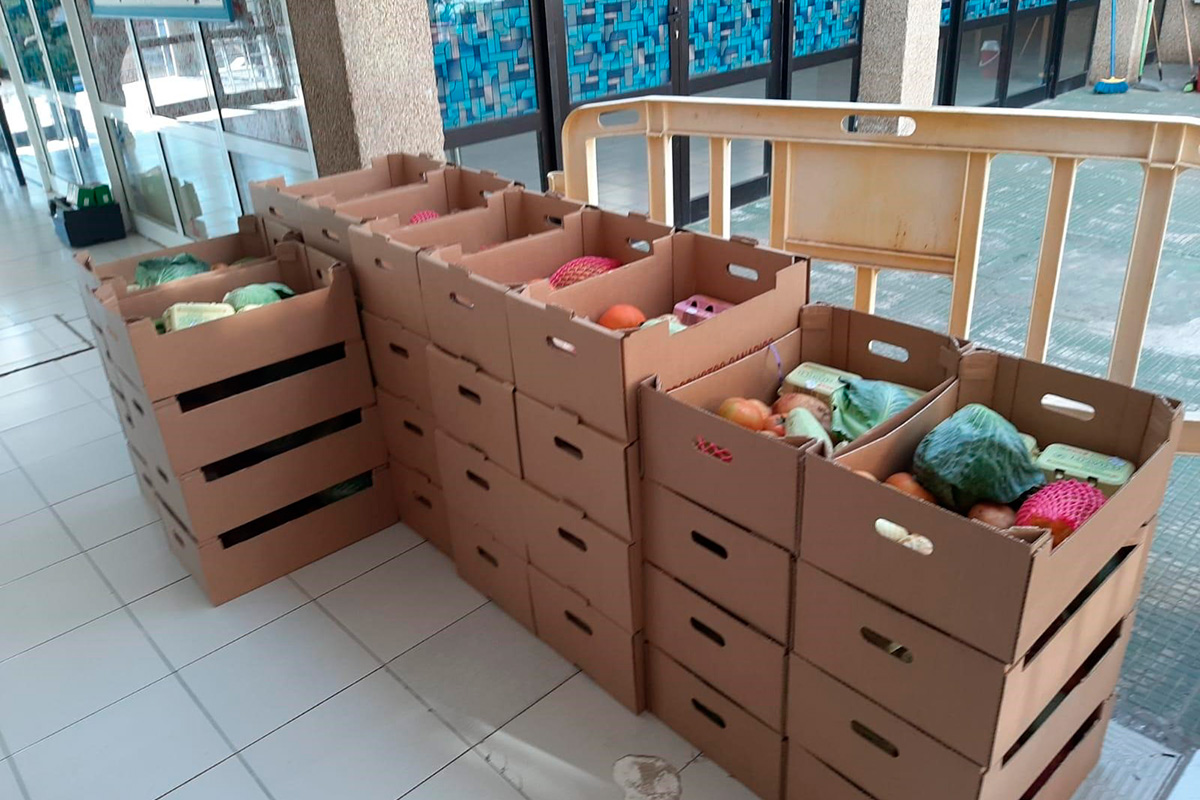 El Ayuntamiento de Santa Cruz repartirá 4.000 cestas con productos frescos