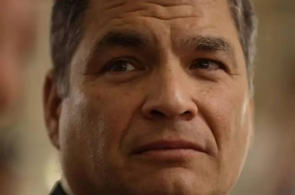 El expresidente de Ecuador, Rafael Correa. EP