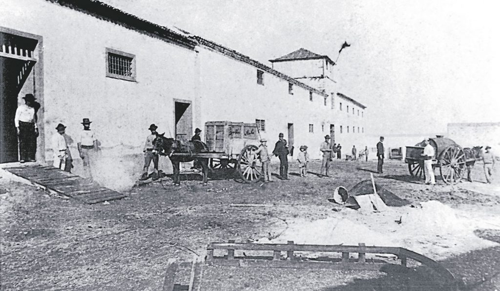 El lazareto de Santa Cruz de Tenerife, en una foto fechada en 1898.