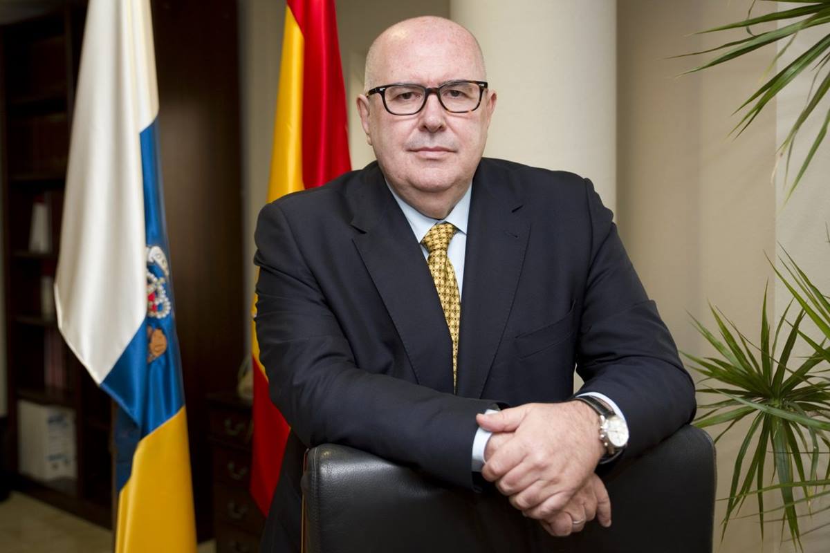 Pedro Alfonso, presidente en funciones de la ZEC. DA
