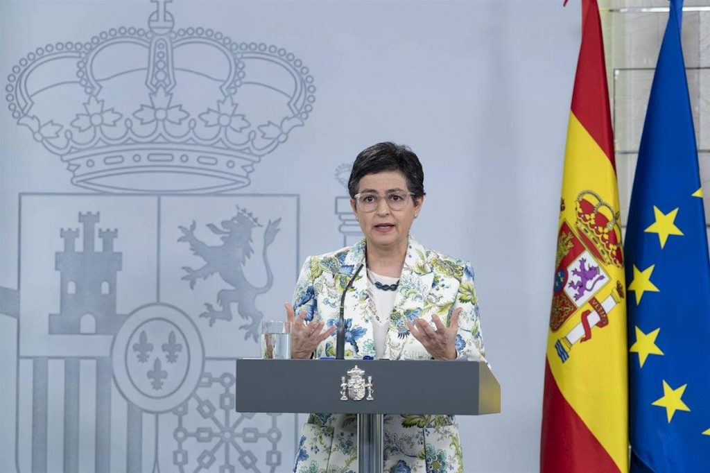La ministra de Asuntos Exteriores del Gobierno de España, Arancha González Laya. EP