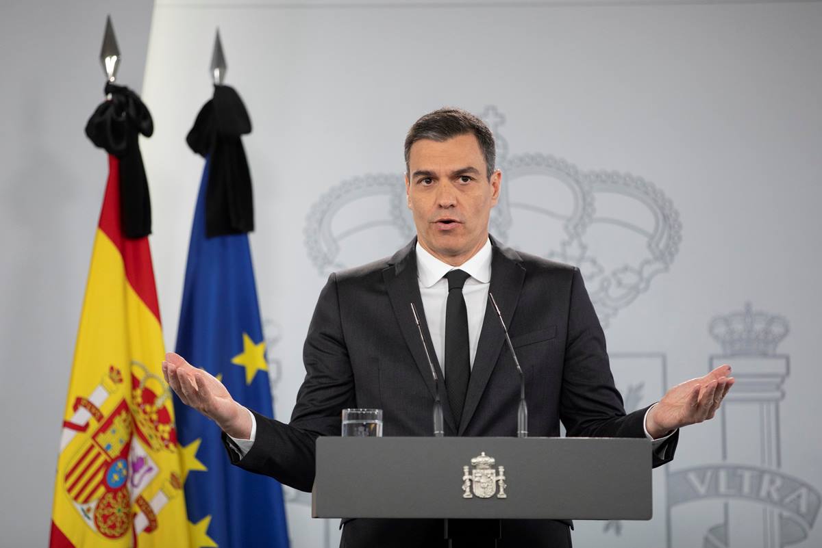El presidente del Gobierno de España, Pedro Sánchez. EP