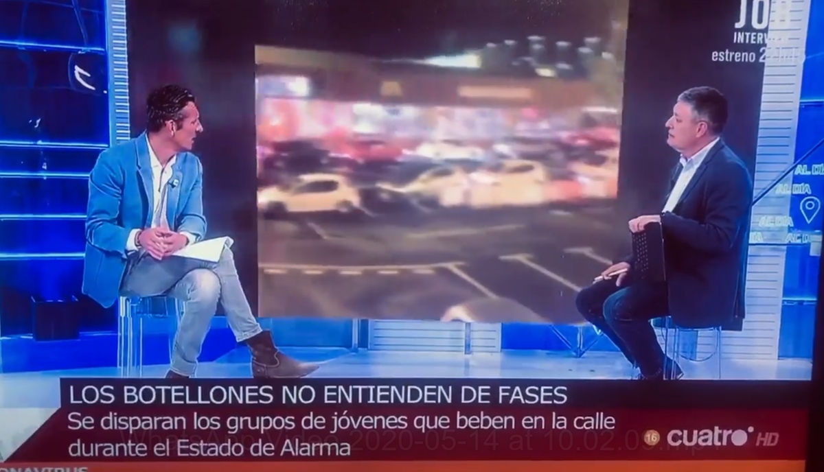 El presentador de 'Cuatro al día', Joaquín Prat: "Pedimos perdón a los tinerfeños"