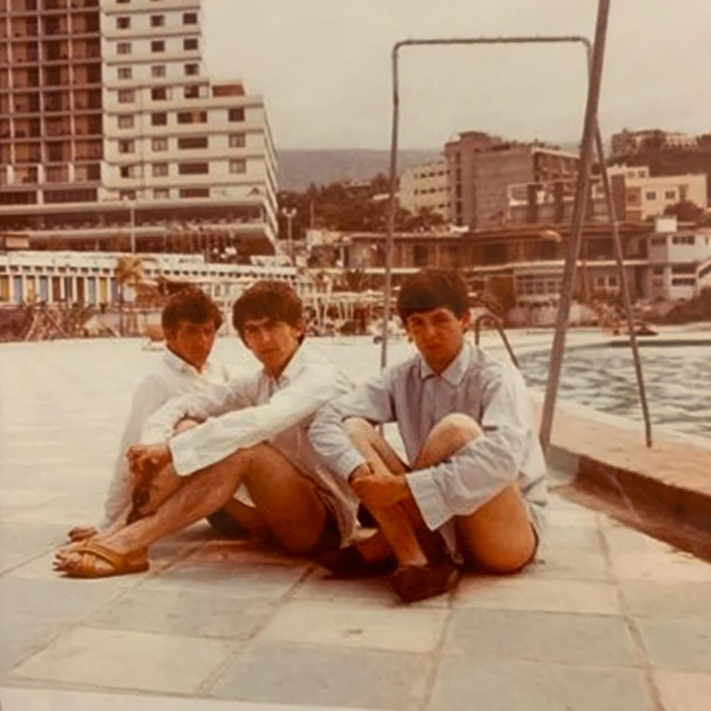 Los Beatles, en el Lido San Telmo del Puerto de la Cruz, en los año 60 DA