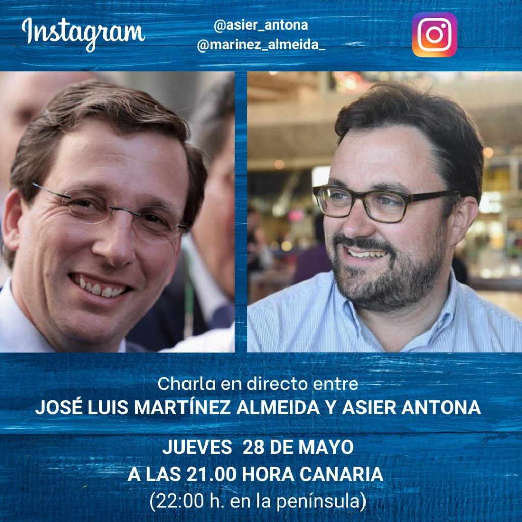José Luis Martínez Almeida y Asier Antona. DA