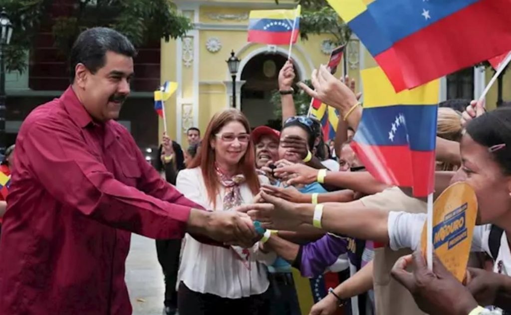 Nicolás Maduro y Cilia Flores. EP