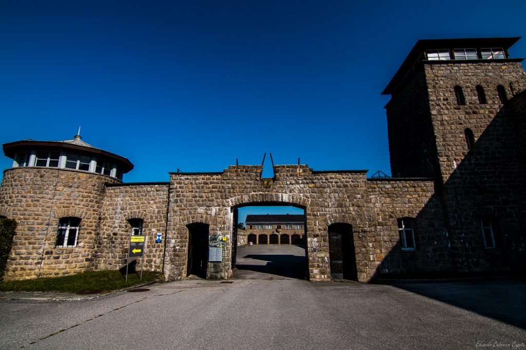 Entrada al campo de concentración y exterminio de Mauthausen, en Austria. Eduardo Cabrera