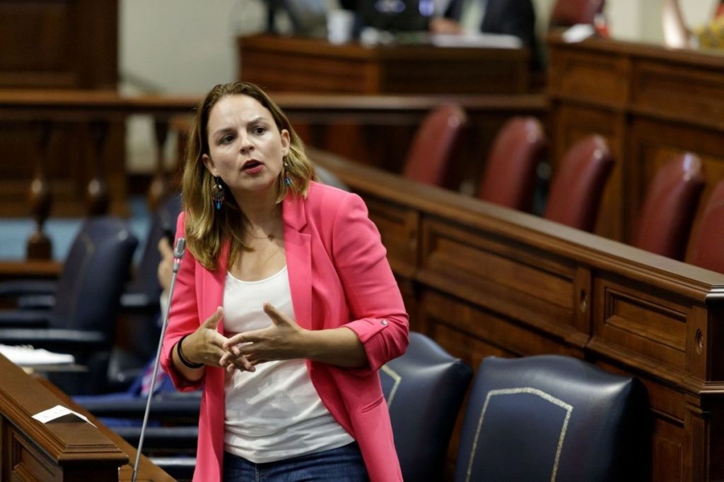 La consejera de Derechos Sociales del Gobierno de Canarias, Noemí Santana - GOBIERNO DE CANARIAS