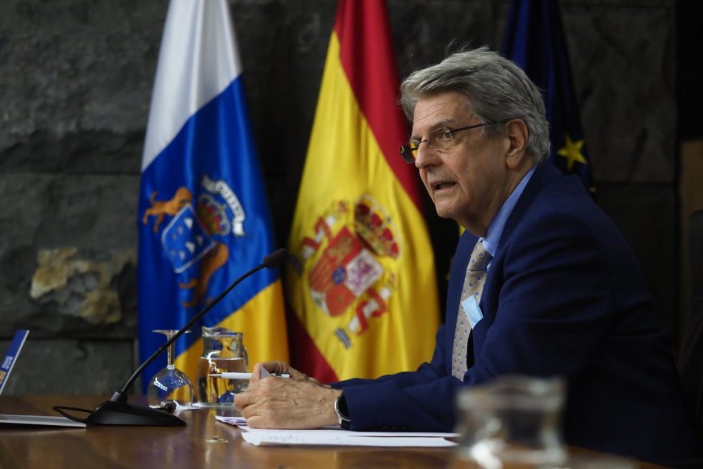El portavoz del Gobierno de Canarias, Julio Pérez SERGIO MÉNDEZ