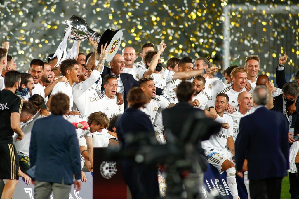 El Real Madrid gana La Liga. EuropaPress