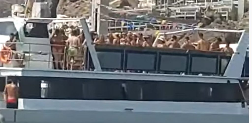 Fiesta en barco en Gran Canaria