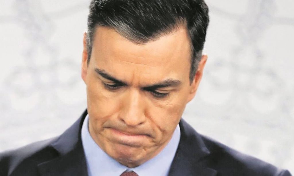 El presidente del Gobierno, Pedro Sánchez