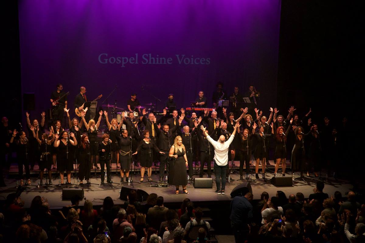 Gospel Shine Voices en uno de sus conciertos más emocionantes. Facebook