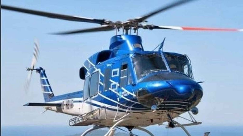 Helicóptero contra incendios de Cuenca. El Español