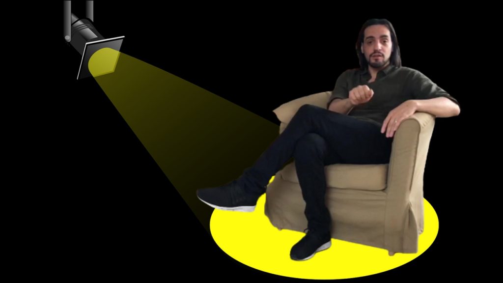 David García actor del programa de Televisión Canaria 'En otra clave'. / DA