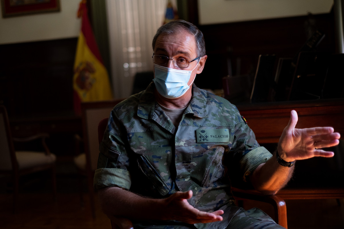 Carlos Palacios, teniente general del Mando de Canarias