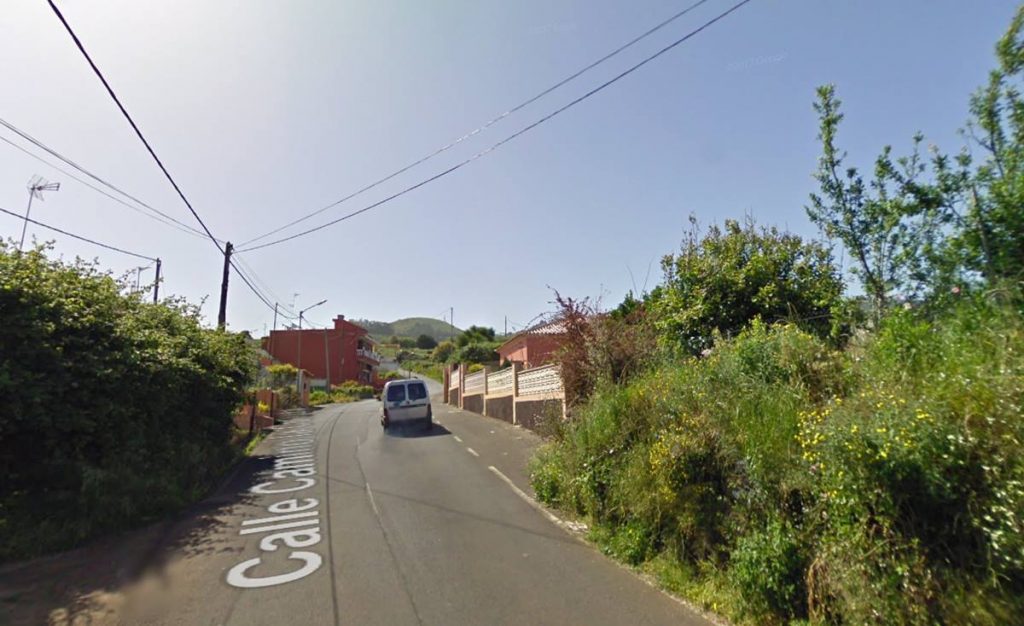Imagen de recurso del Camino La Cuesta, en Tacoronte. Google Maps
