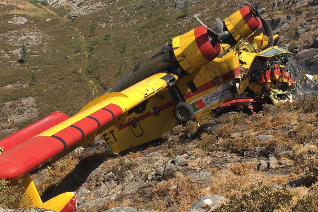 HIDROAVIÓN ACCIDENTE OURENSE