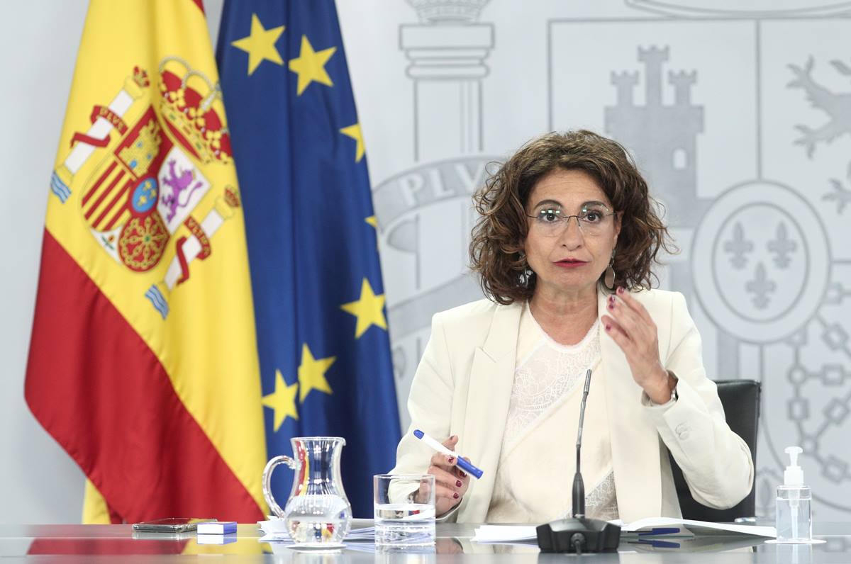 La ministra de Hacienda y portavoz del Gobierno, María Jesús Montero. EP
