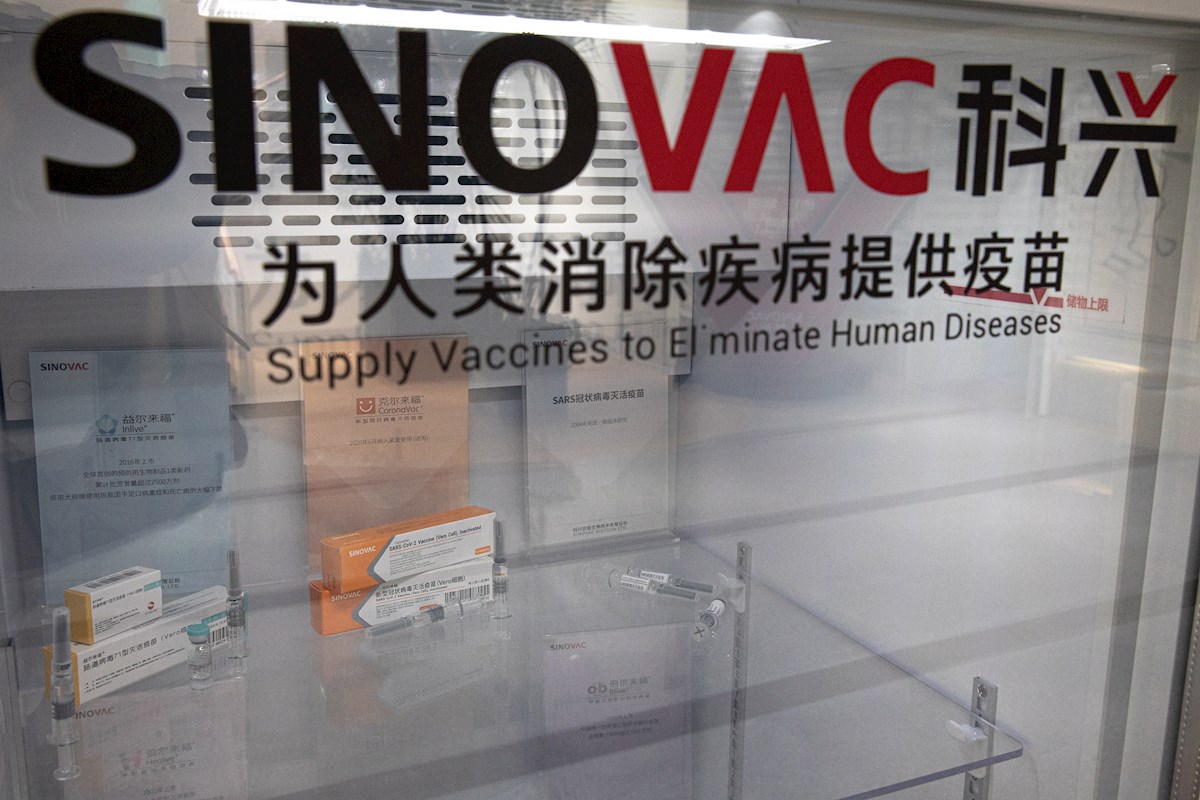 Vacuna china de Sinovac. EFE