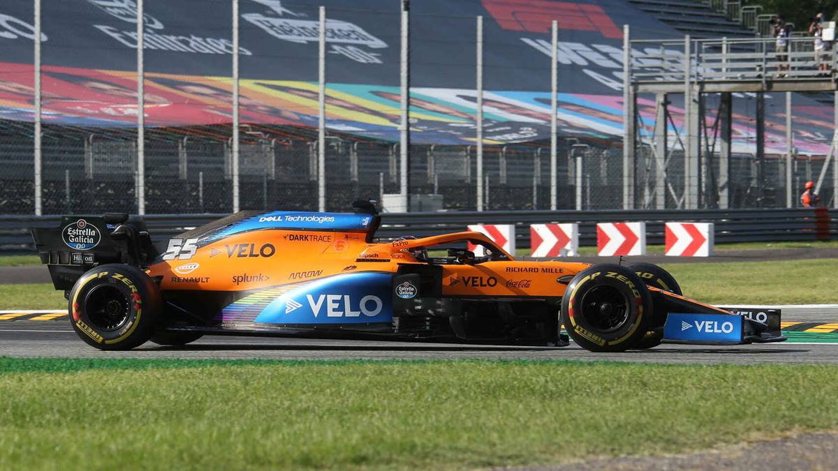 Carlos Sainz Jr., en el Gran Premio de Italia de Fórmula 1 Reuters