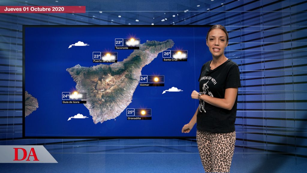 La previsión del tiempo en Canarias para el jueves, 1 de octubre. DAMedia