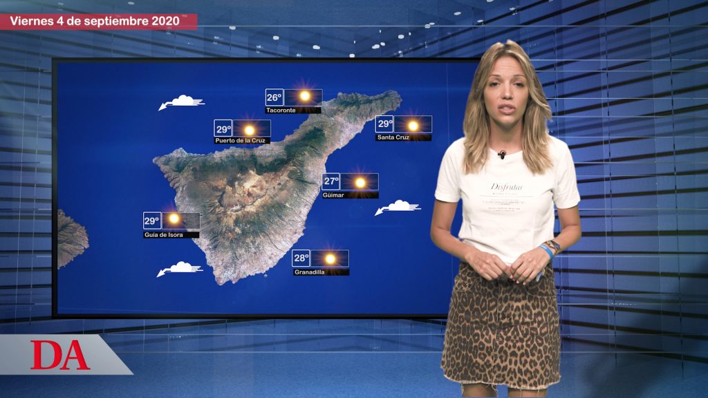 La previsión del tiempo en Canarias para el viernes, 4 de septiembre. DA