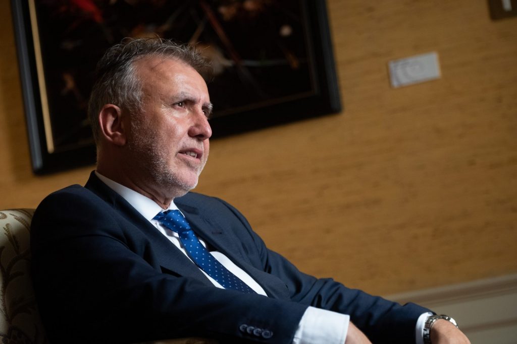 Ángel Víctor Torres, respecto al derbi: "Las aficiones estarán hermanadas"