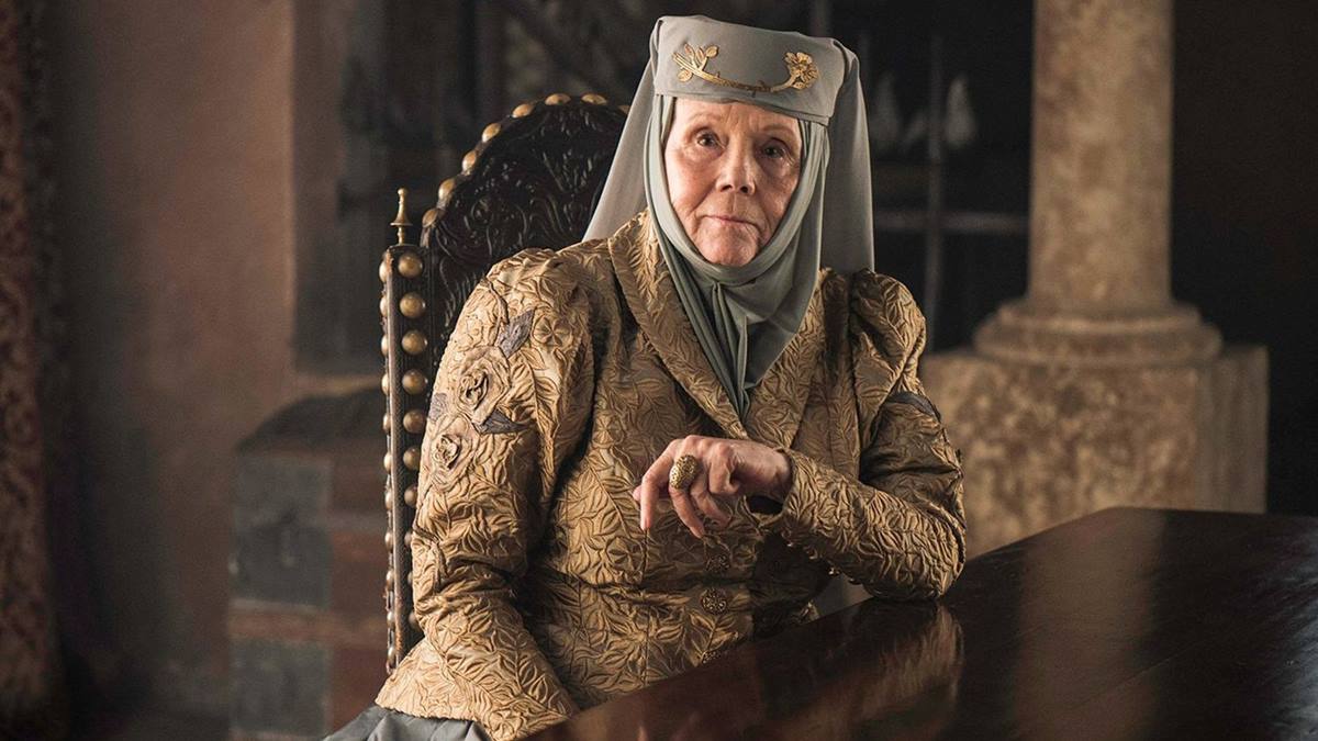 Diana Rigg, en 'Juego de tronos'.HBO