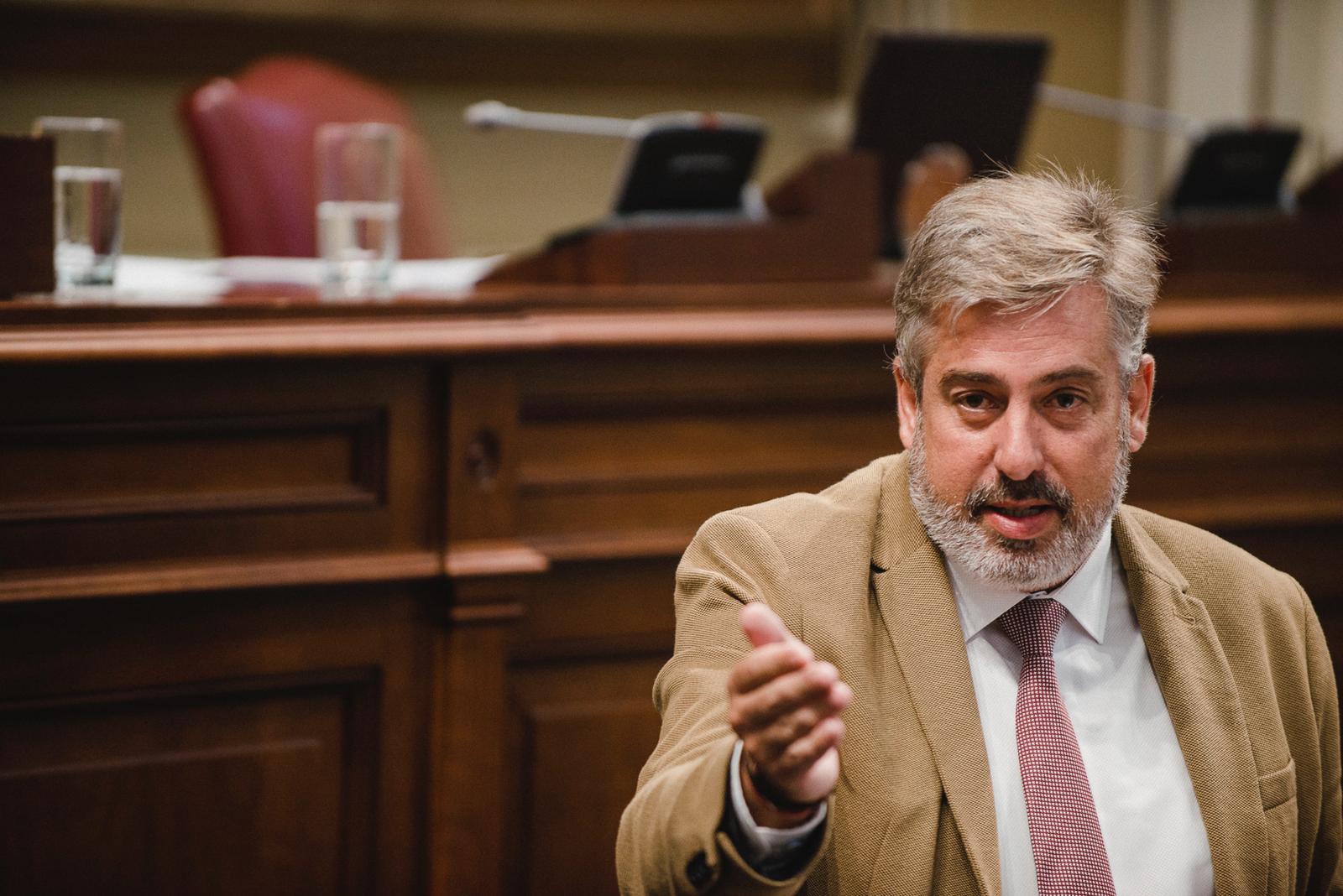 El secretario de Organización del PSOE en Canarias, Jorge González. DA
