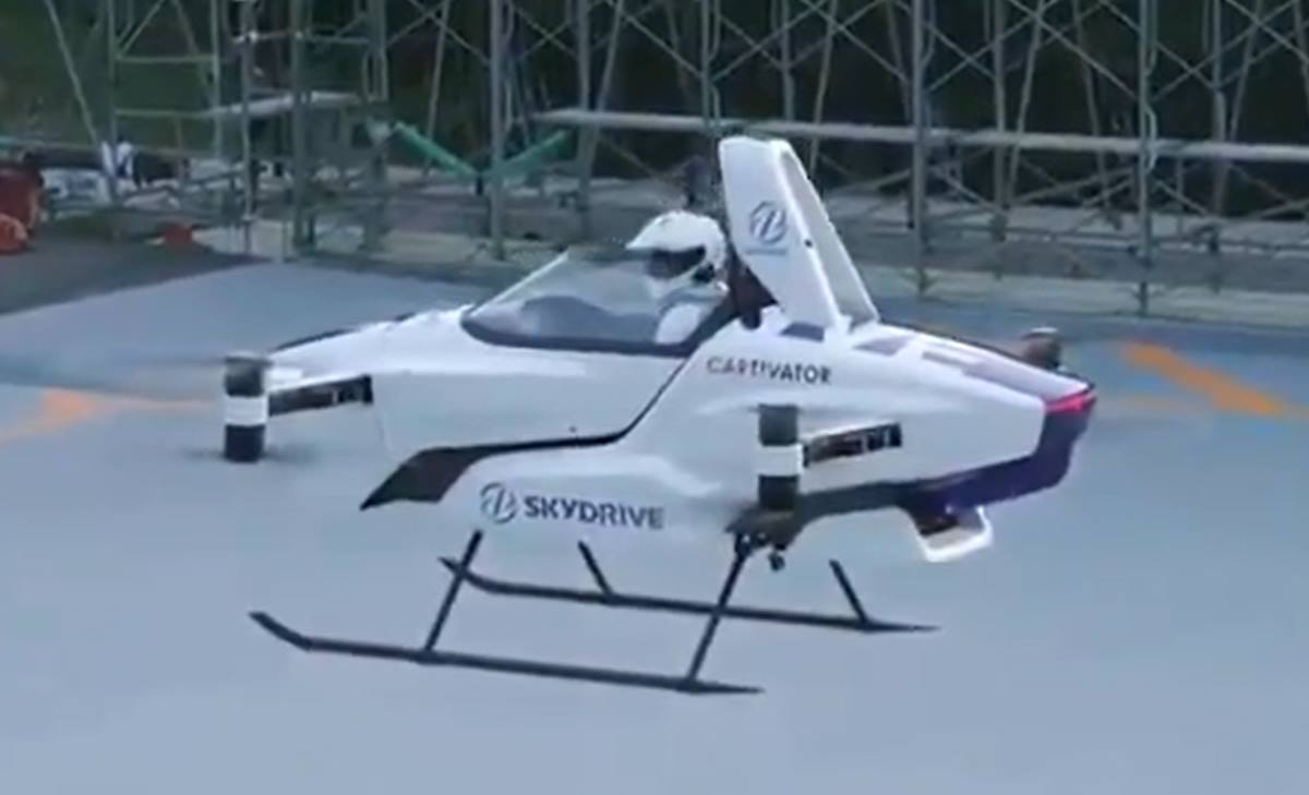 El "coche volador" que SkyDrive Inc. Twitter
