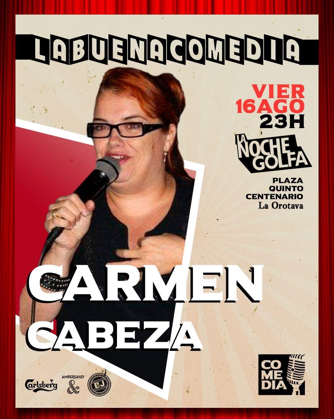 Carmen Cabeza, actriz y monologuista. / DIARIO DE AVISOS