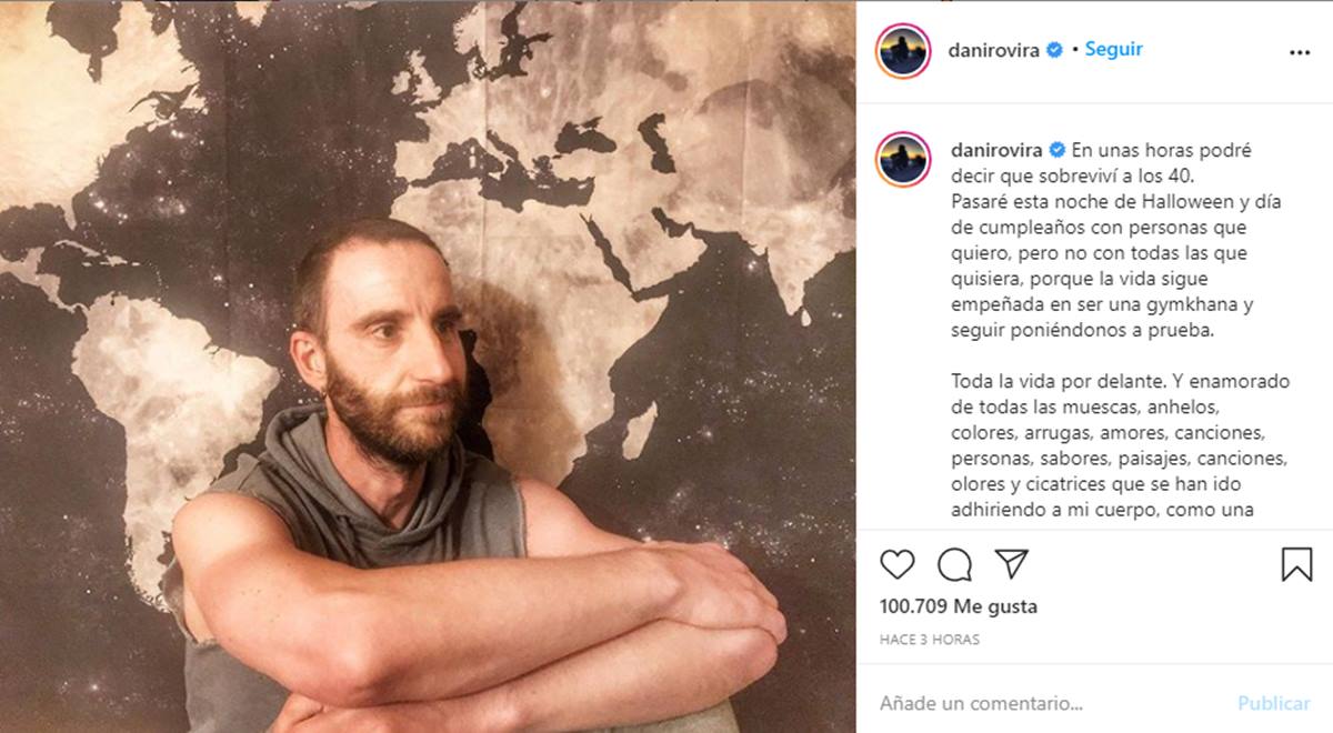 Dani Rovira. Instagram