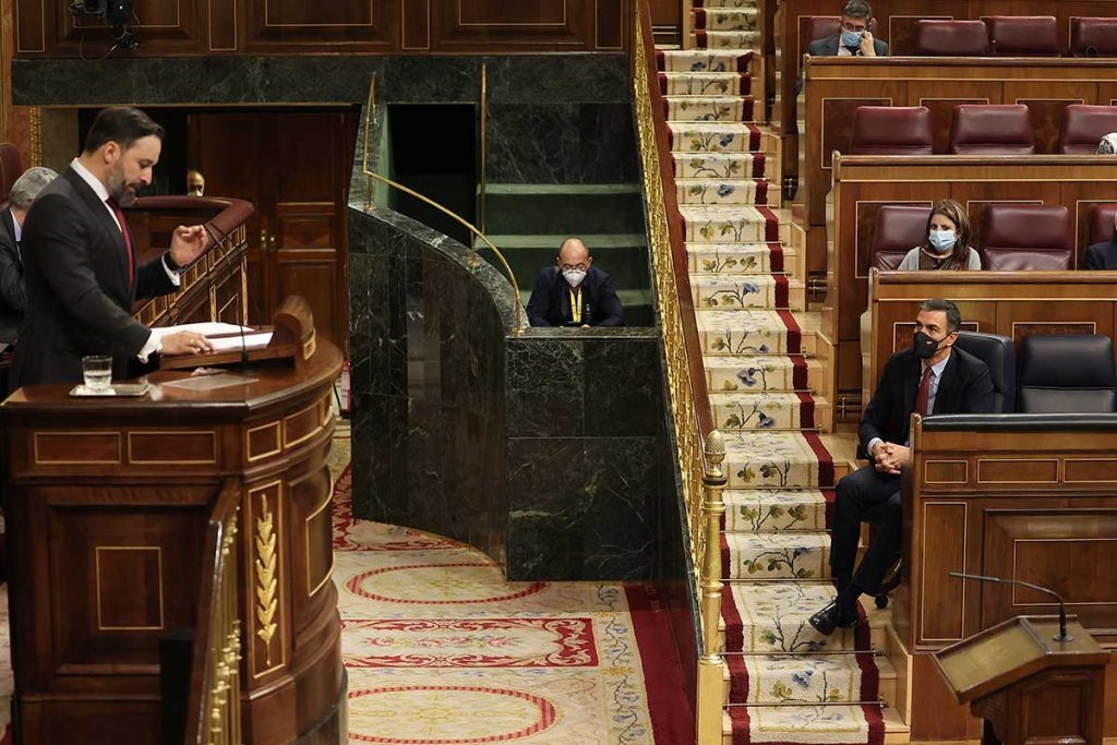 MOCIÓN CENSURA VOX SÁNCHEZ