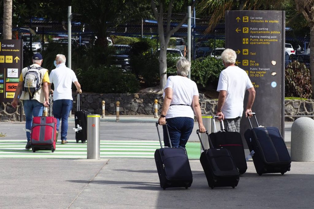 Mañana llegaran a Tenerife los primeros turistas alemanes de la mano del turoperador TUI. Sergio Méndez