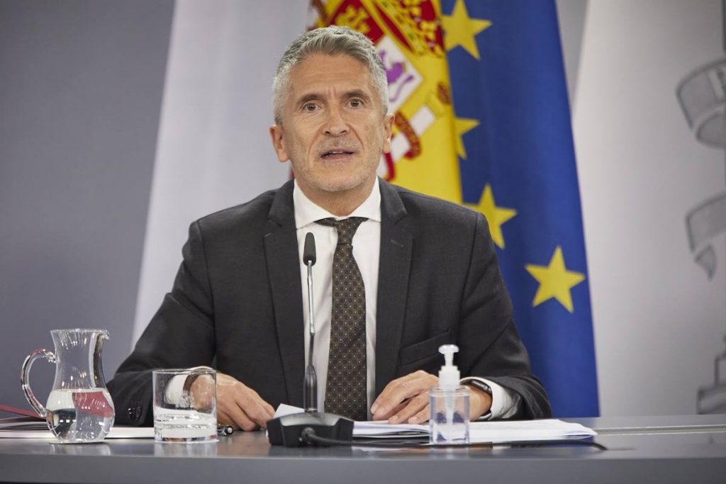 El ministro del Interior, Fernando Grande-Marlaska. EP